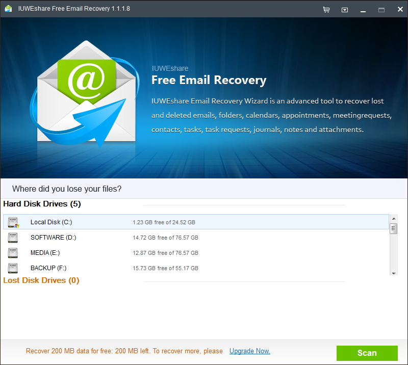 Free Email Recovery Windows 11 download